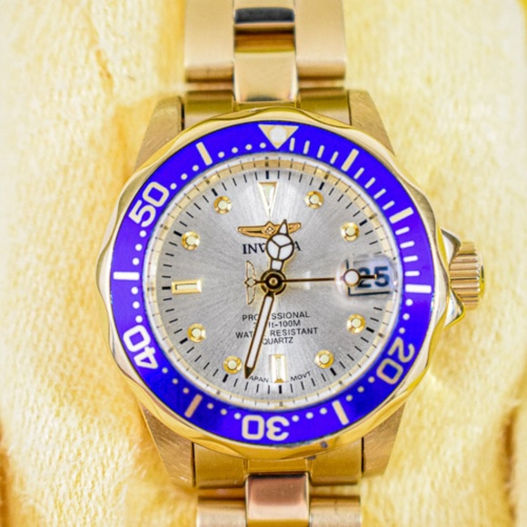 INVICTA Pro Diver Lady Gold Ladies Quartz Watch main image 7